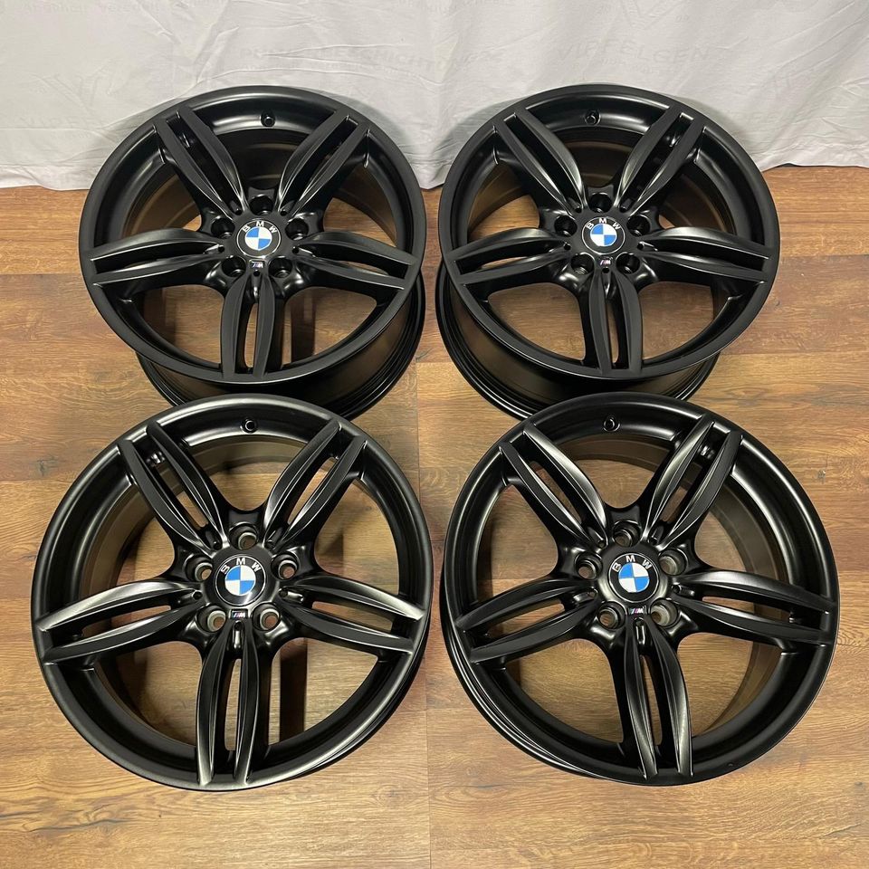 Originale 19 Zoll BMW 6er F12 F13 Styling M351 M-Paket Alufelgen Felgen Leichtmetallfelgen schwarz matt (weitere Farben möglich)