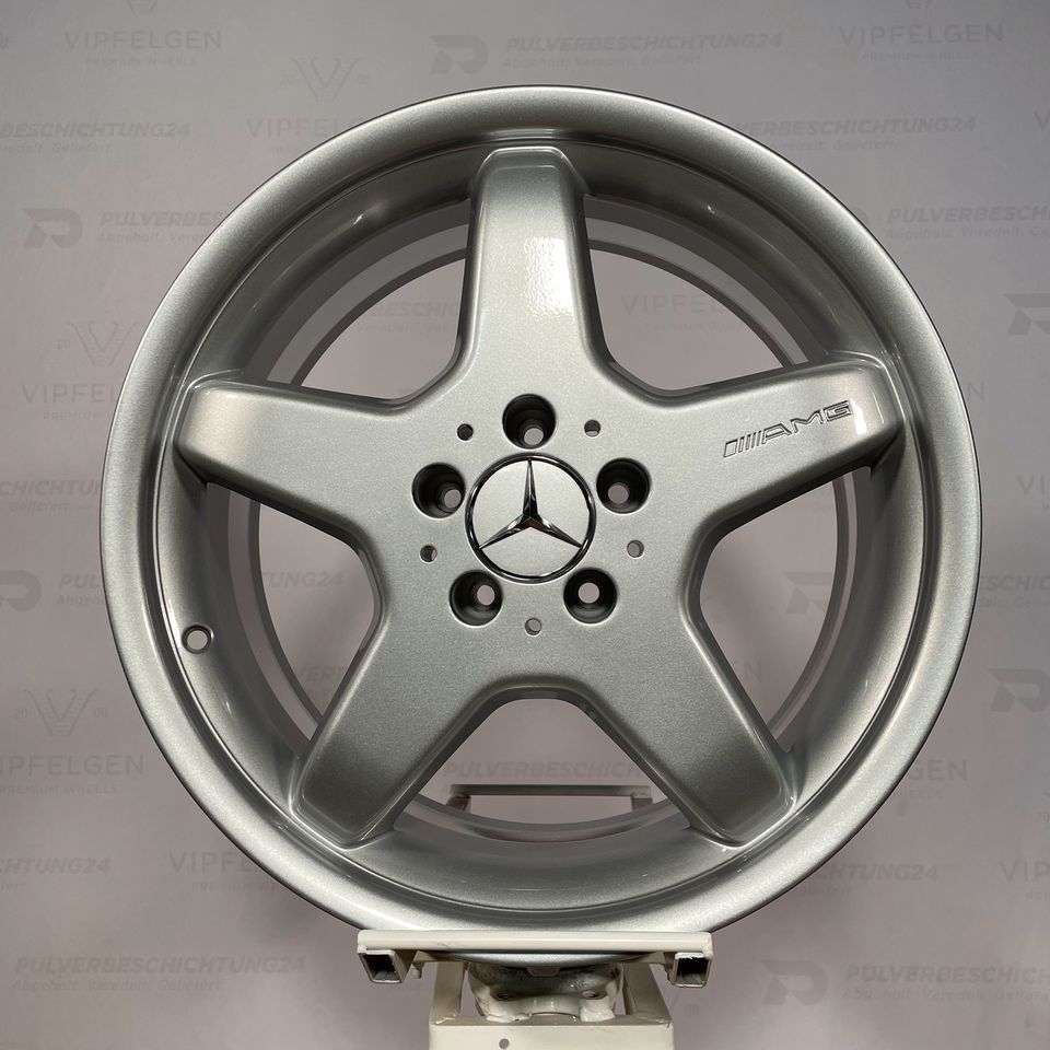 Originale 18 Zoll AMG Mercedes SLK R171 W171 Alufelgen Styling 3 Felgen Leichtmetallfelgen silber glänzend (weitere Farben möglich)