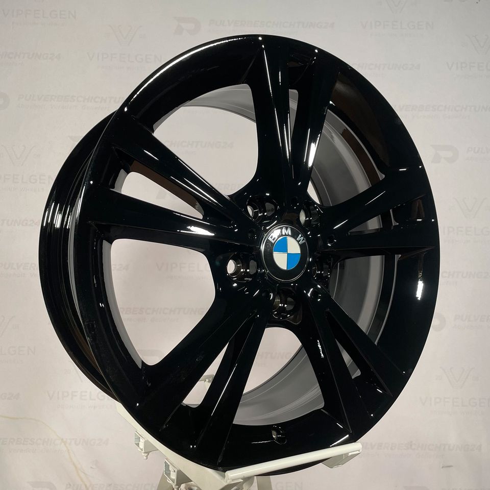 Originale 18 Zoll BMW 1er F20 F21 Styling 385 Alufelgen Felgen Leichtmetallfelgen schwarz glänzend (weitere Farben möglich)