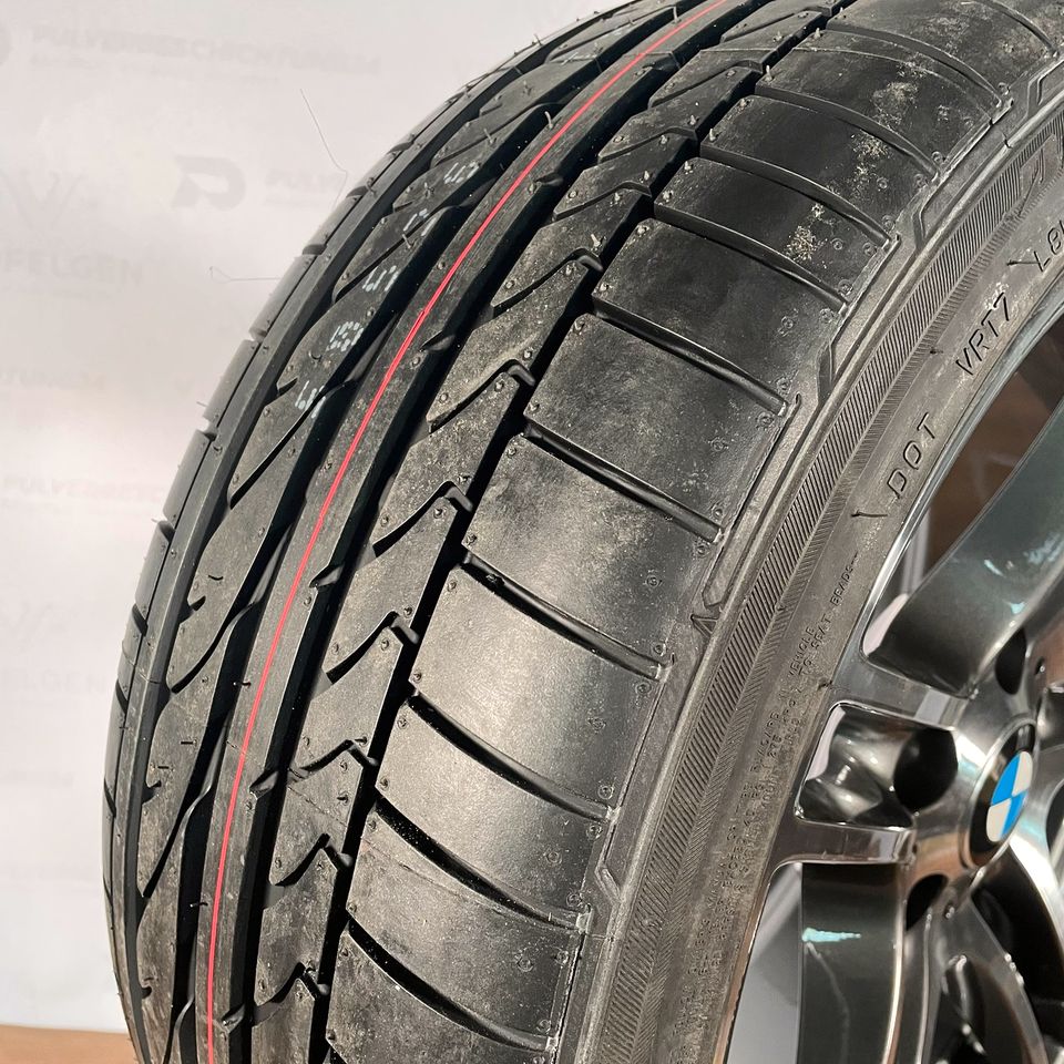 Originale 18 Zoll BMW 3er E90 E92 E93 Styling M313 Sommerräder Kompletträder mit neuer BridgeStone Potenza RE050A RSC * Bereifung montiert und gewuchtet