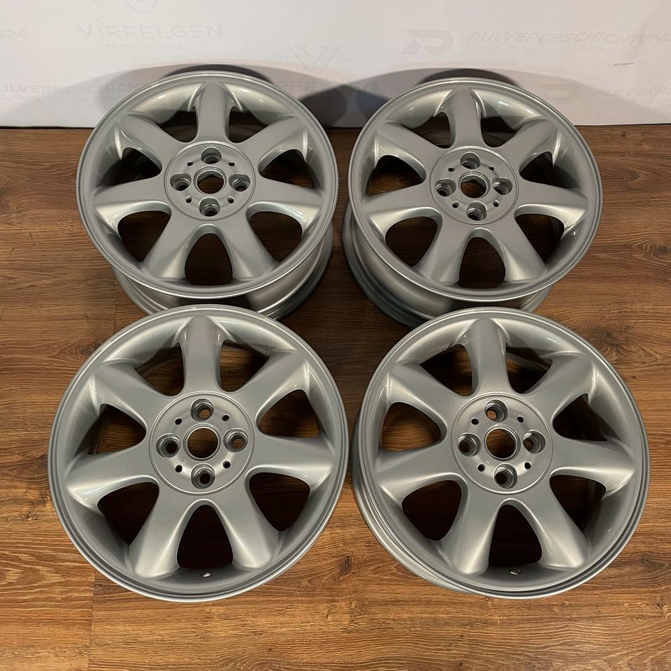 Originale 16 Zoll Mini One Cooper R50 R52 R53 R56 R57 94 Alufelgen Leichtmetallfelgen silber (weitere Farben möglich)