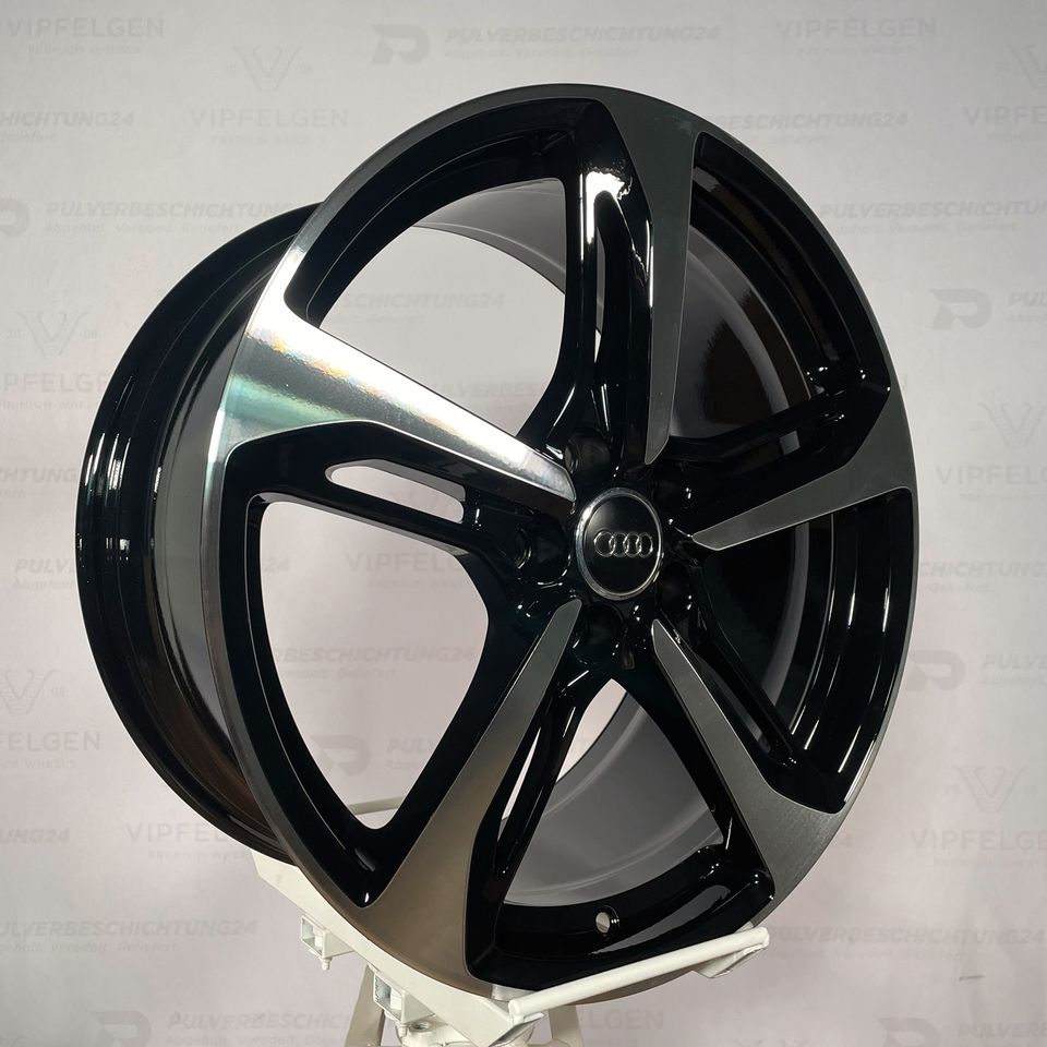 Jante originale de 18 inch Audi A3 S3 8P Rotor 5 x 112 jante din aliaj jante din aliaj negru