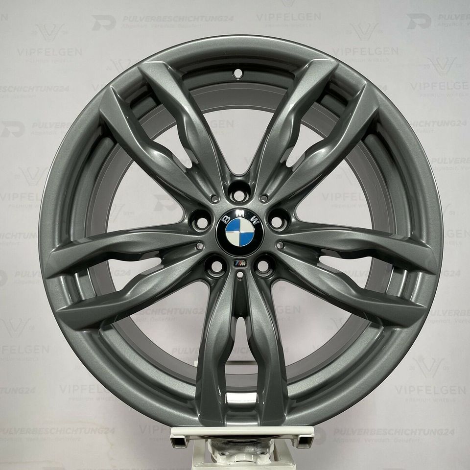 Originale 20 Zoll BMW 6er F12 F13 Styling M434 M-Paket Alufelgen Felgen Leichtmetallfelgen ferricgrey (weitere Farben möglich)