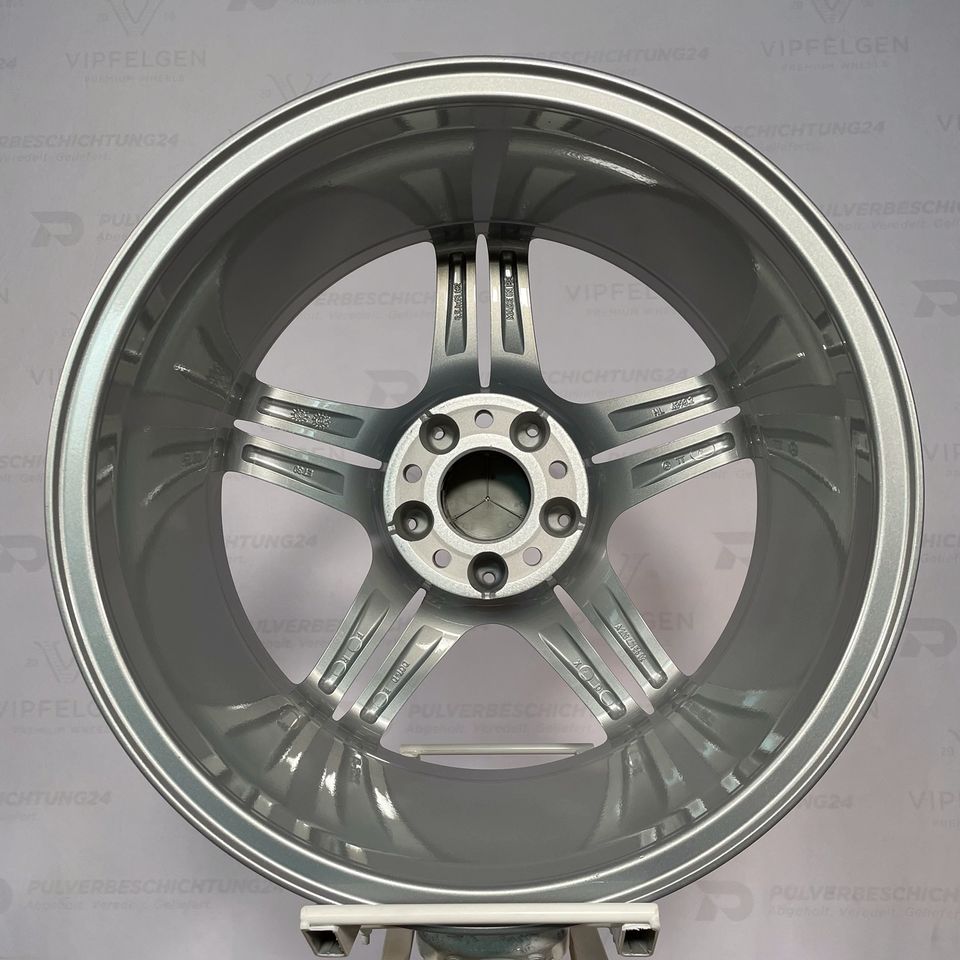 Originale 18 Zoll Mercedes CLK W209 C209 Sportpaket Alufelgen Felgen Leichtmetallfelgen silber glänzend (weitere Farben möglich)