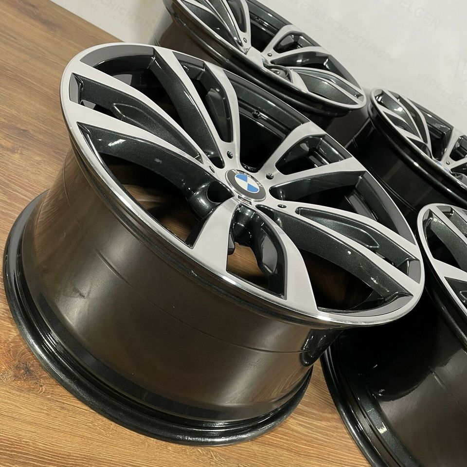 Sada 20" kol z lehké slitiny BMW Styling 469 M s dvojitými paprsky X6 F16 Ráfky 