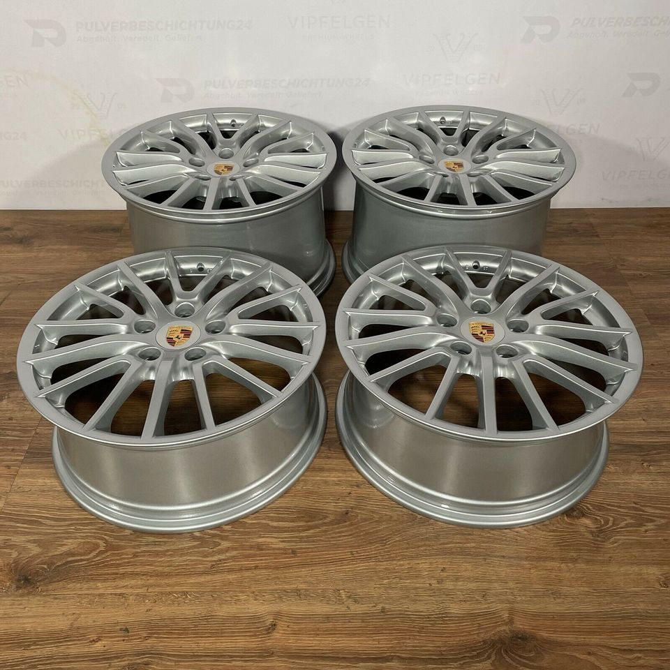 Originale 19 Zoll Porsche 911 997 C4 "Sport Design Rad" Alufelgen Felgen Leichtmetallfelgen Silber (weitere Farben möglich) 