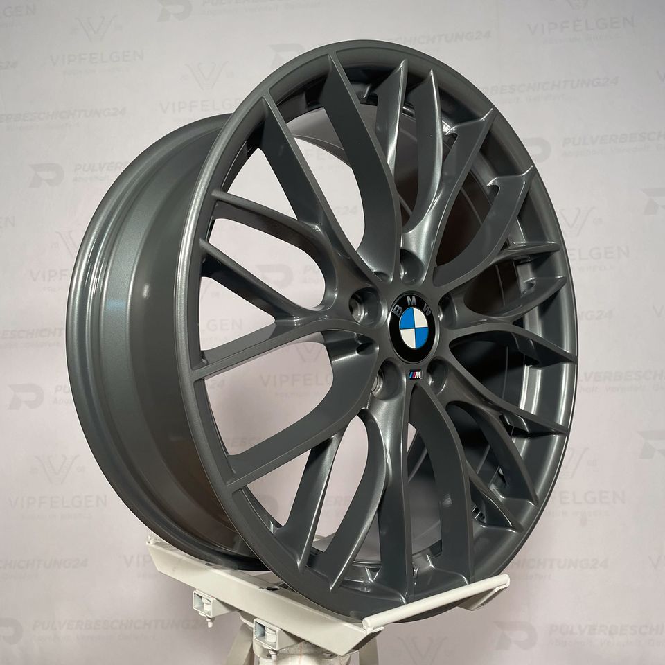 Originale 19 Zoll BMW 2er F22 F23 M405 Performance Alufelgen Felgen Leichtmetallfelgen Ferric Grey (weitere Farben möglich)