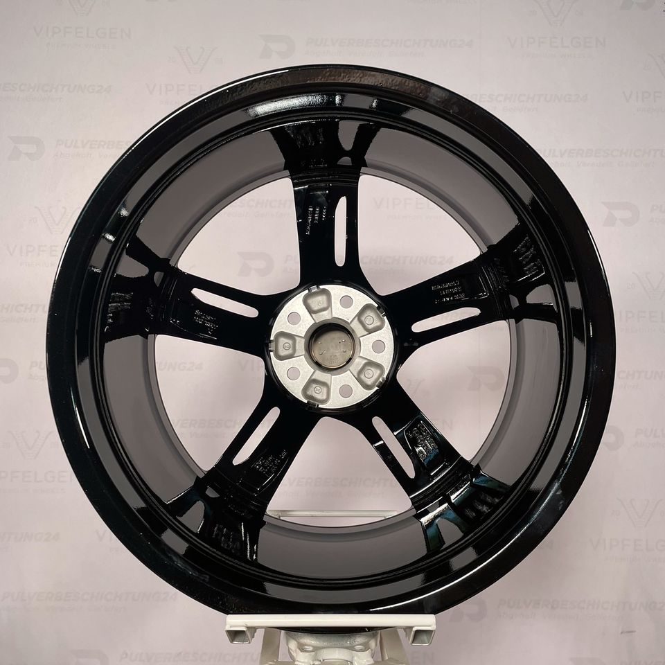 Jante originale de 18 inch Audi A3 S3 8P Rotor 5 x 112 jante din aliaj jante din aliaj negru