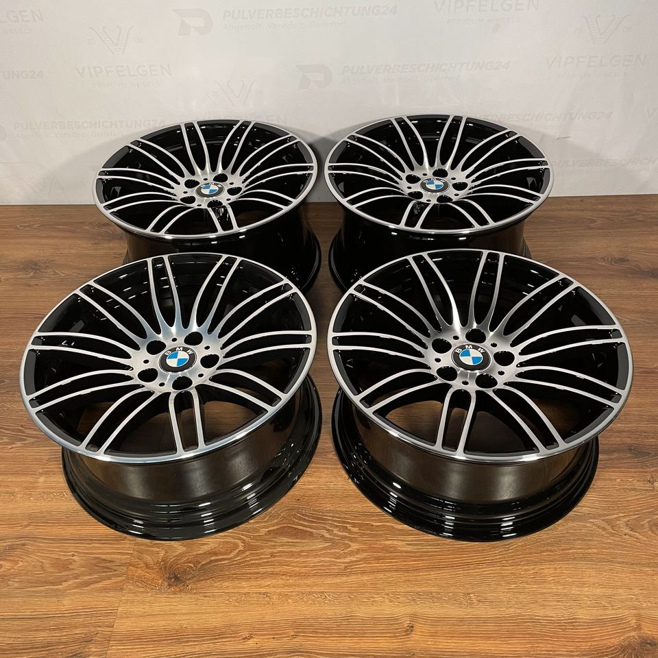 Originale 19 Zoll BMW 3er E90 E92 Styling 269 Performance Alufelgen Felgen Leichtmetallfelgen schwarz mit glanzgedrehter Front (weitere Farben möglich)