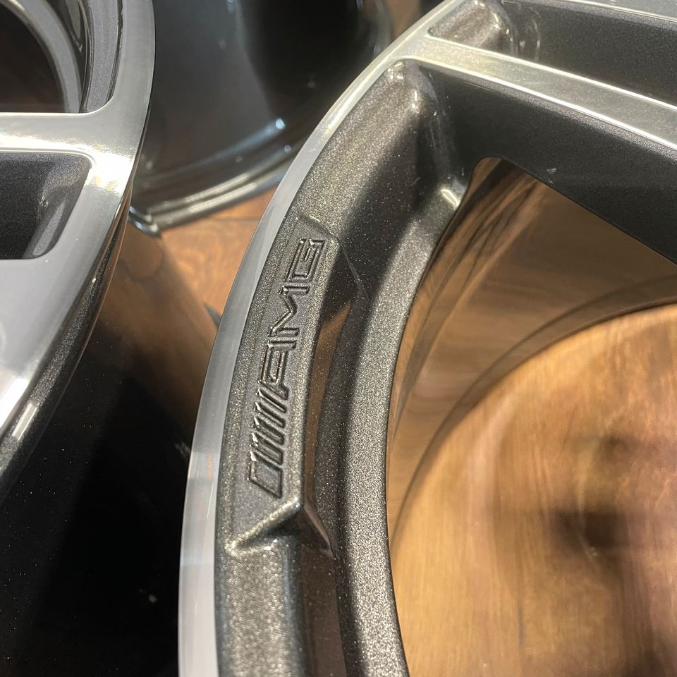 Originale 19/20 Zoll Mercedes SLS C197 R197 Alufelgen Felgen Leichtmetallfelgen anthrazit mit glanzgedrehter Front (weitere Farben möglich) 