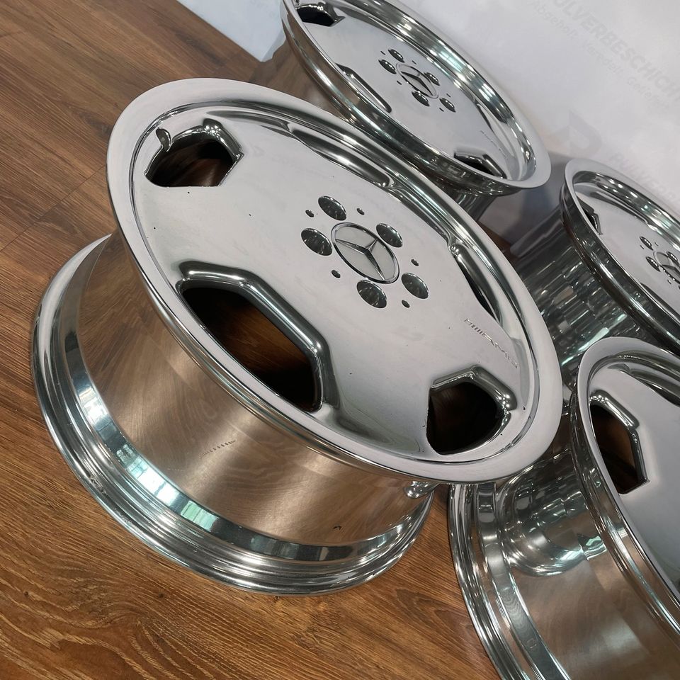 Оригинальные 18 дюймов AMG Mercedes E-Class W210 Styling 2 Alloy Wheels Rims silver