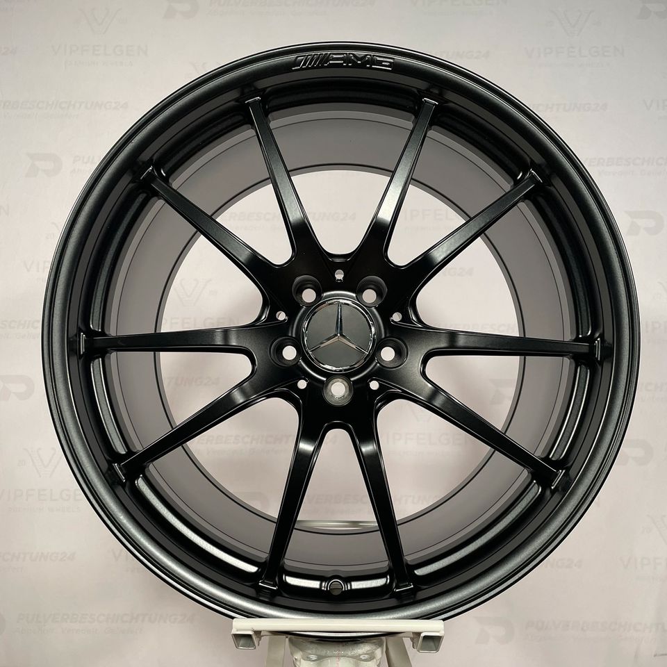 Originale 20 Zoll AMG Mercedes C190 GT GTR Performance Alufelgen Felgen Leichtmetallfelgen schwarz matt (weitere Farben möglich)