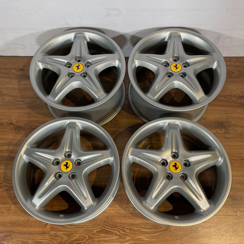 Originale 18 Zoll Ferrari F355 Speedline Magnesium Alufelgen Felgen Leichtmetallfelgen silber (weitere Farben möglich)