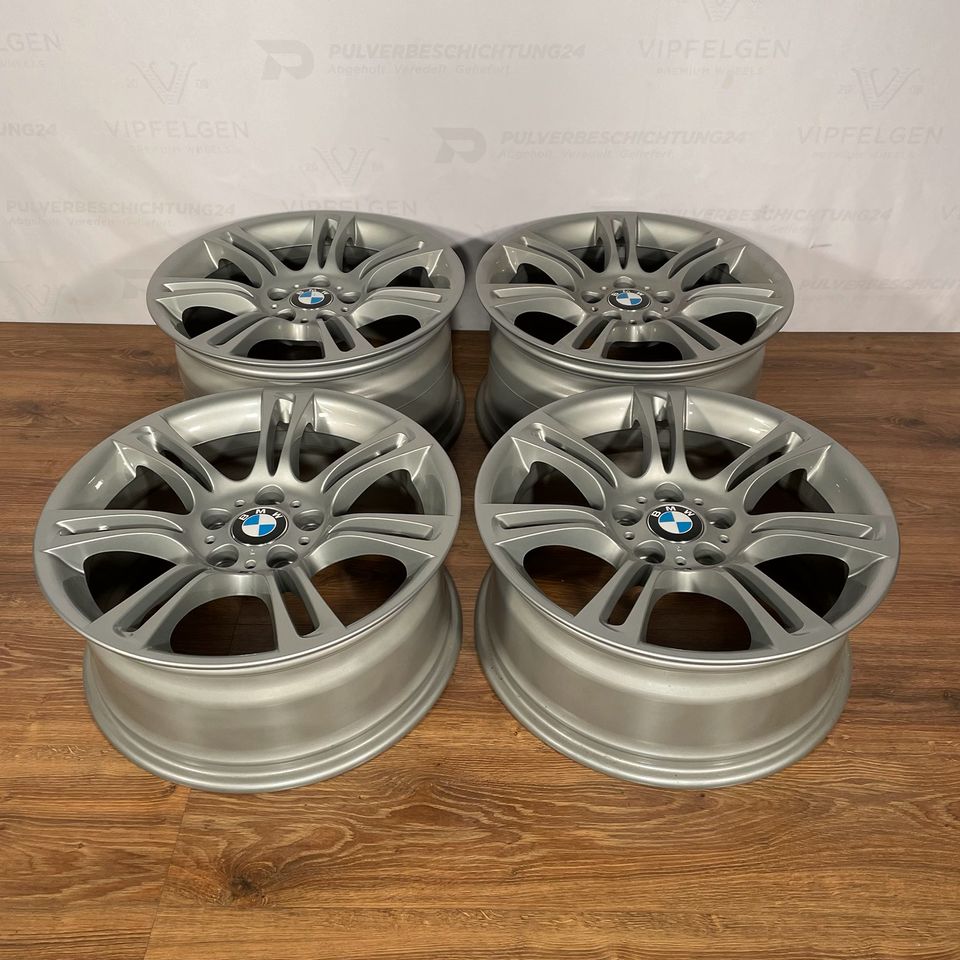 Originale 18 Zoll BMW 5er F11 Styling M350 Doppelspeiche Alufelgen Leichtmetallfelgen Felgen silber (weitere Farben möglich)