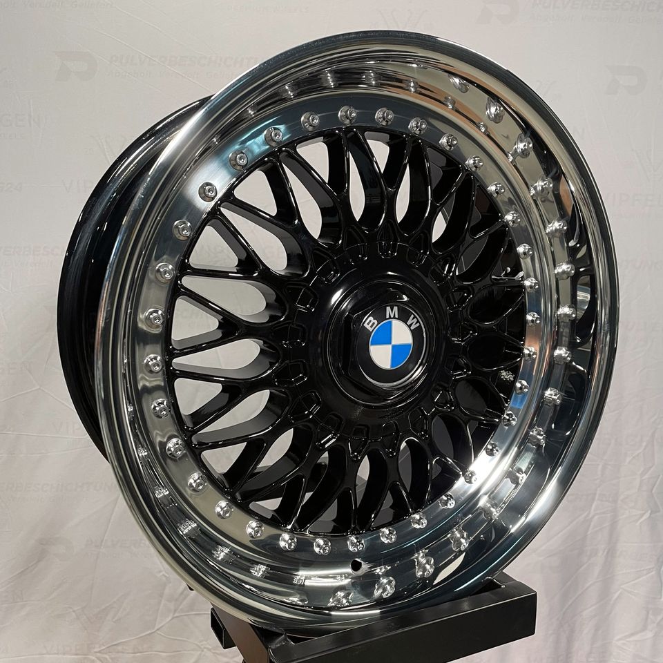 Originale 17 Zoll BMW 7er E32 Styling 5 BBS RC090 Alufelgen Felgen Leichtmetallfelgen hochglanzverdichtet (weitere Farben möglich)