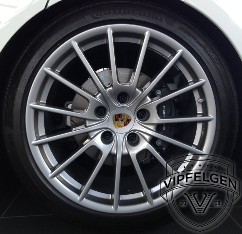 originale 20" Porsche Panamera "Sport Rad" silber Sommerräder Kompletträder 