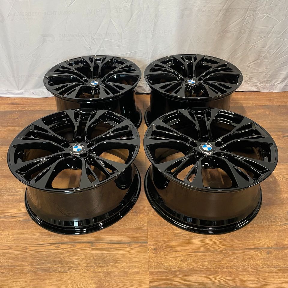 Satz 21" BMW Styling 599 M Performance Doppelspeiche X5 F15 Alufelgen Felgen (weitere Farben möglich)