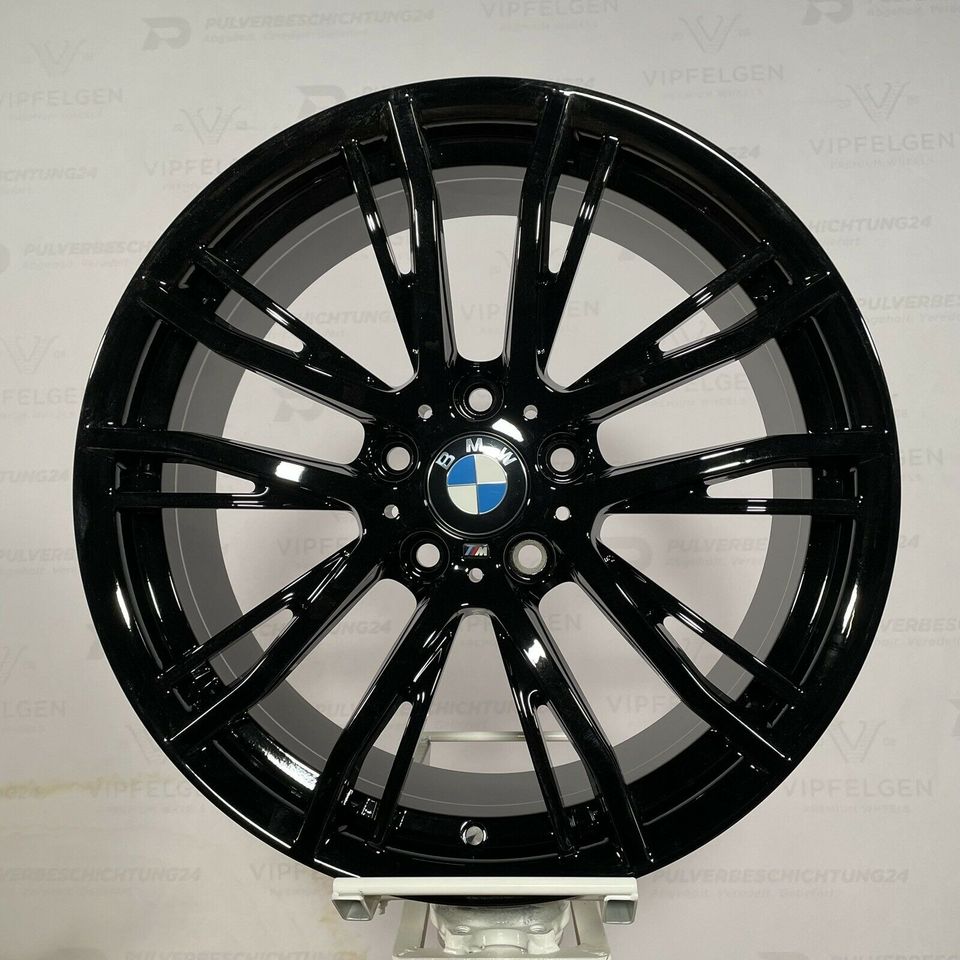 Originale 20 Zoll BMW 3er F30 F31 Styling M624 Performance Alufelgen Felgen Leichtmetallfelgen schwarz glänzend (weitere Farben möglich)
