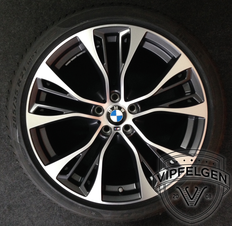 Satz 21" BMW Styling 599 M Performance Doppelspeiche X3 F25 Leichtmetallfelgen Felgen 