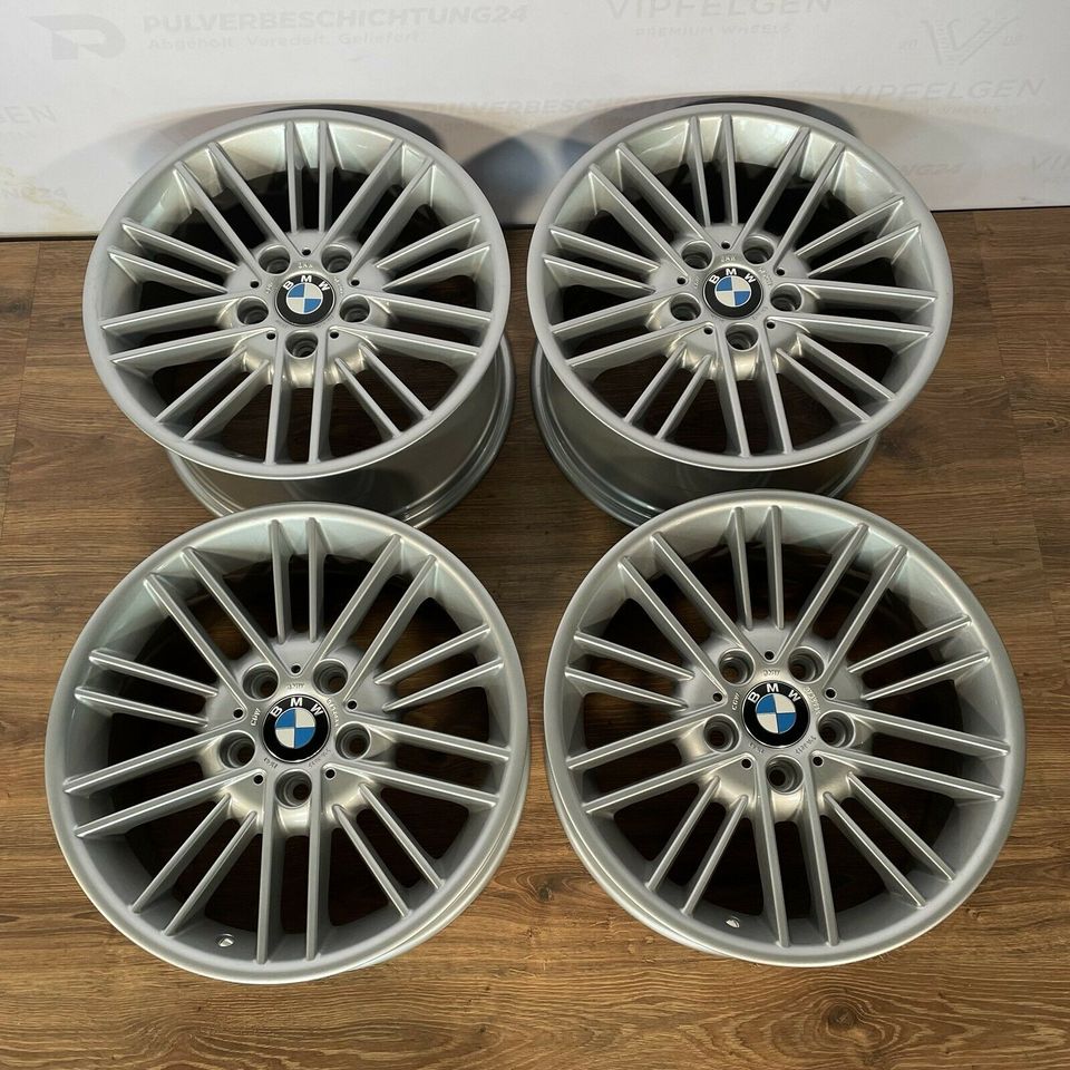 Originale 17 Zoll BMW Z3 E36 Styling 85 Parallelspeiche Alufelgen Felgen Leichtmetallfelgen silber (weitere Farben möglich)