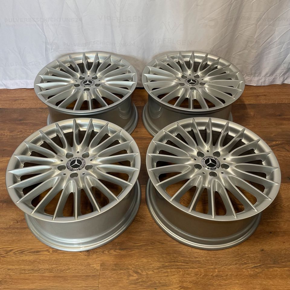 Originale 19 Zoll Mercedes S-Klasse W221 CL C216 W216 Alufelgen Felgen Leichtmetallfelgen silber (weitere Farben möglich)