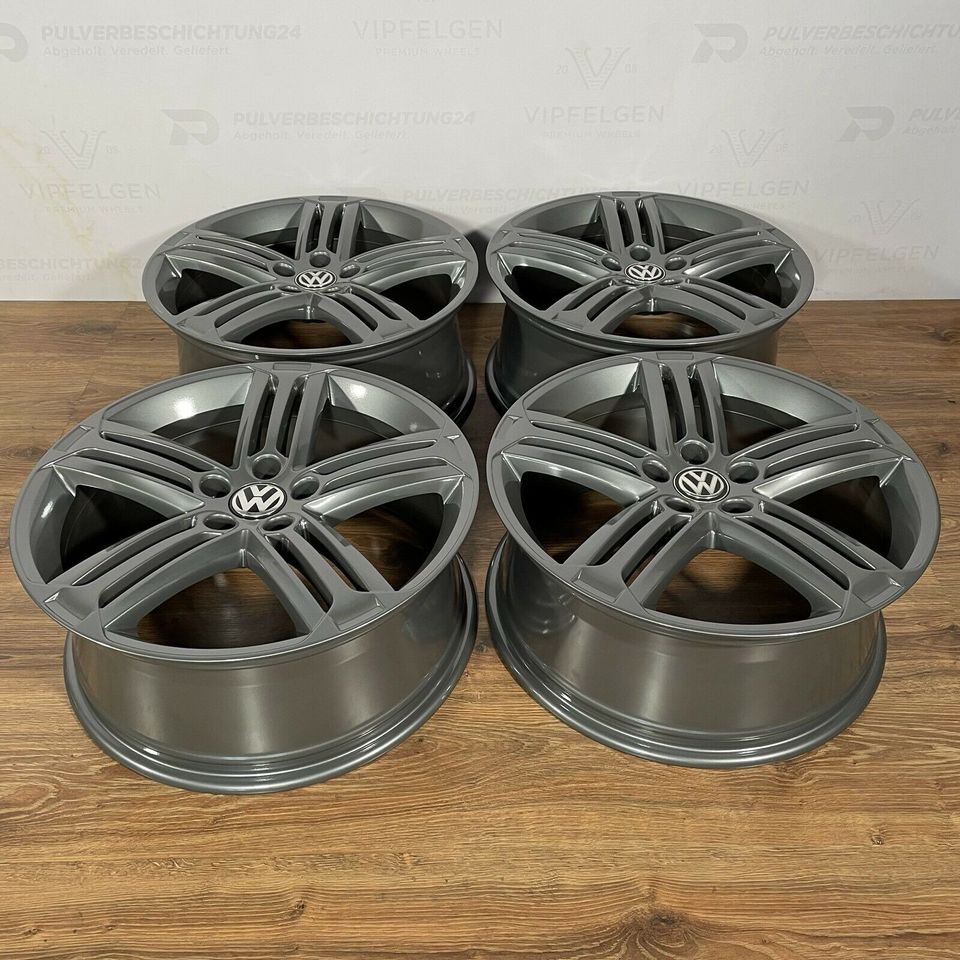 Originale 19 Zoll VW Golf 6 VI R GTI Talladega Alufelgen Felgen Leichtmetallfelgen anthrazit glänzend (weitere Farben möglich)