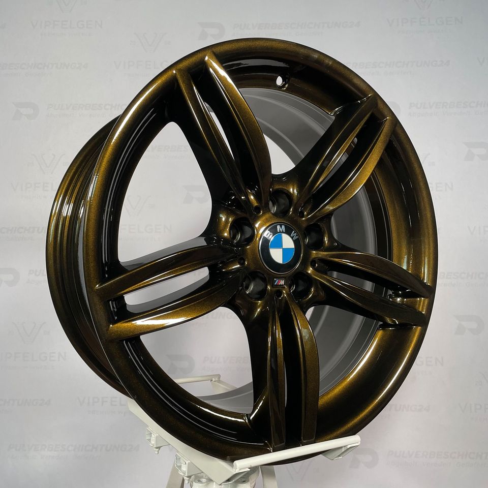 Originale 19 Zoll BMW 6er F12 F13 Styling M351 M-Paket Alufelgen Felgen Leichtmetallfelgen schwarz - bronze (weitere Farben möglich)