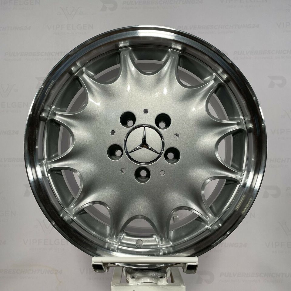 Оригинальные 18-дюймовые легкосплавные диски AMG Mercedes E-Class W210 8J + 9J Rims alloy wheels silver