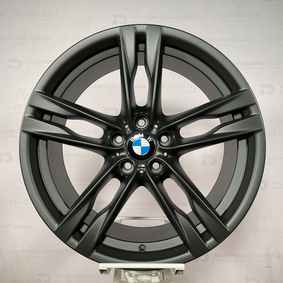 Originale 20 Zoll BMW 6er F12 F13 Styling M373 M-Paket Alufelgen Felgen Leichtmetallfelgen carbon schwarz matt (weitere Farben möglich)