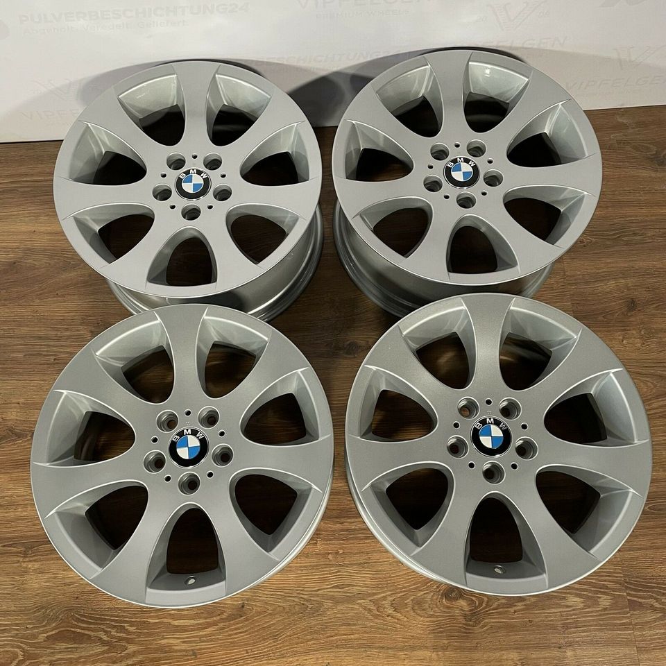 Originale 18Zoll BMW 3er E90 E92 Style 162 Ellipsoidspeiche Alufelgen Felgen Leichtmetallfelgen silber (weitere Farben möglich)