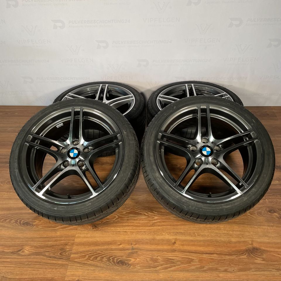 Originale 18 Zoll BMW 3er E90 E92 E93 Styling M313 Sommerräder Kompletträder mit neuer BridgeStone Potenza RE050A RSC * Bereifung montiert und gewuchtet