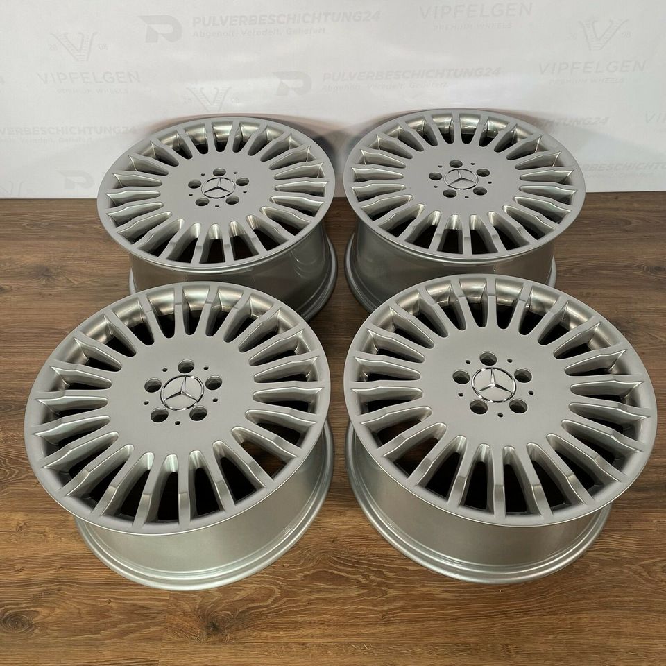 Originale 19 Zoll Mercedes S-Klasse W221 Sportpaket Alufelgen Felgen Leichtmetallfelgen silber glänzend (weitere Farben möglich) 