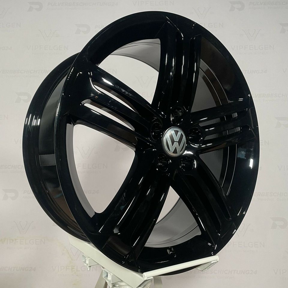 Originale 19 Zoll VW Scirocco R GTI Talladega Alufelgen Felgen Leichtmetallfelgen schwarz glänzend (weitere Farben möglich)