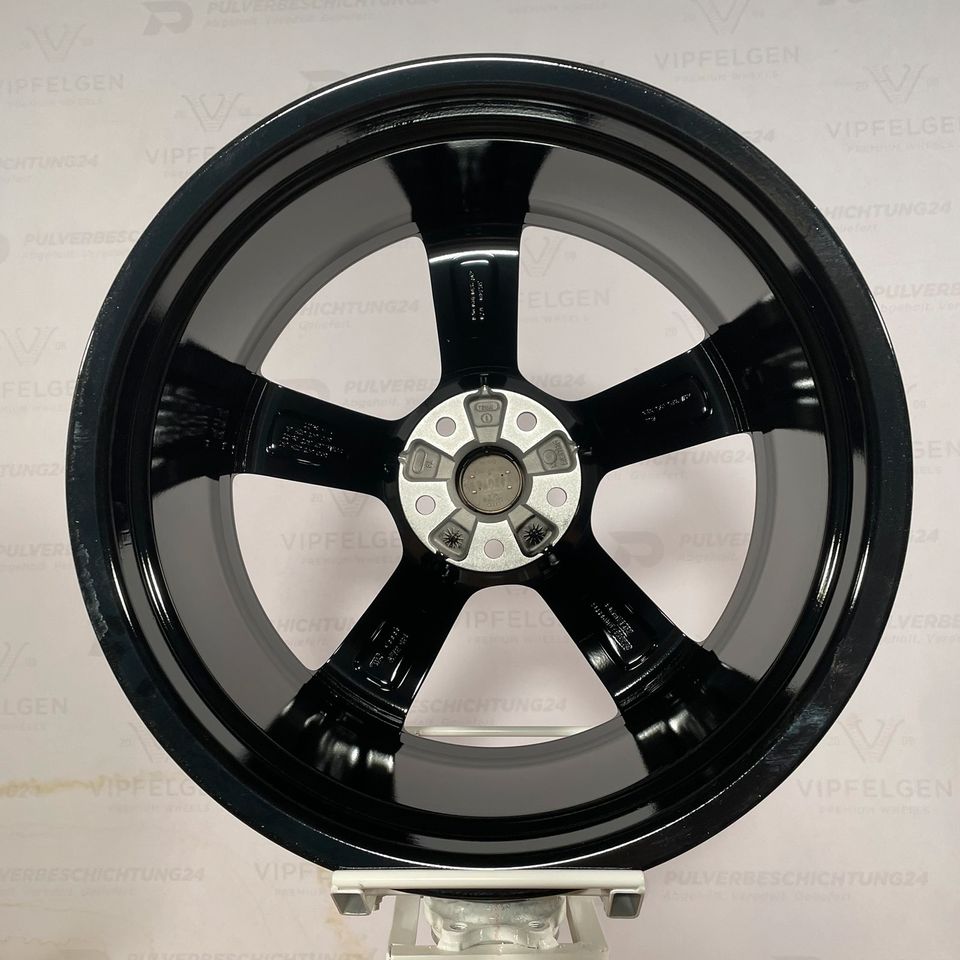 Originele 18 inch Audi A3 S3 8P Rotor 5 x 112 lichtmetalen velgen Lichtmetalen velgen zwart