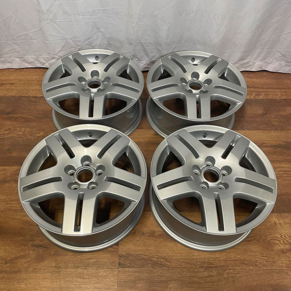 Originale 15 Zoll VW Golf 4 Bora Alufelgen Felgen Leichtmetallfelgen Silber (weitere Farben möglich) 