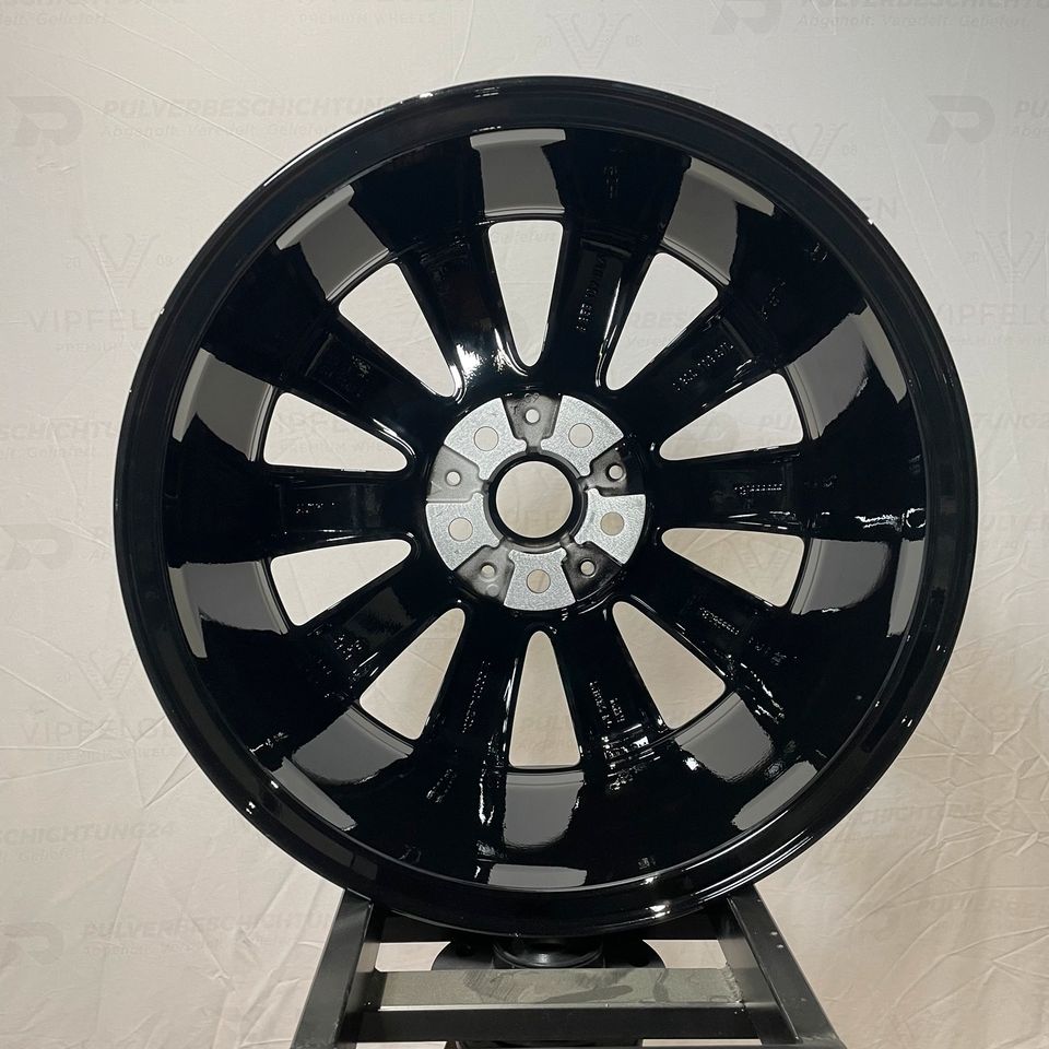 Originale 17 Zoll Mini F55 F56 F57 Cosmos Spoke 499 Alufelgen Leichtmetallfelgen Schwarz glänzend (weitere Farben möglich) 