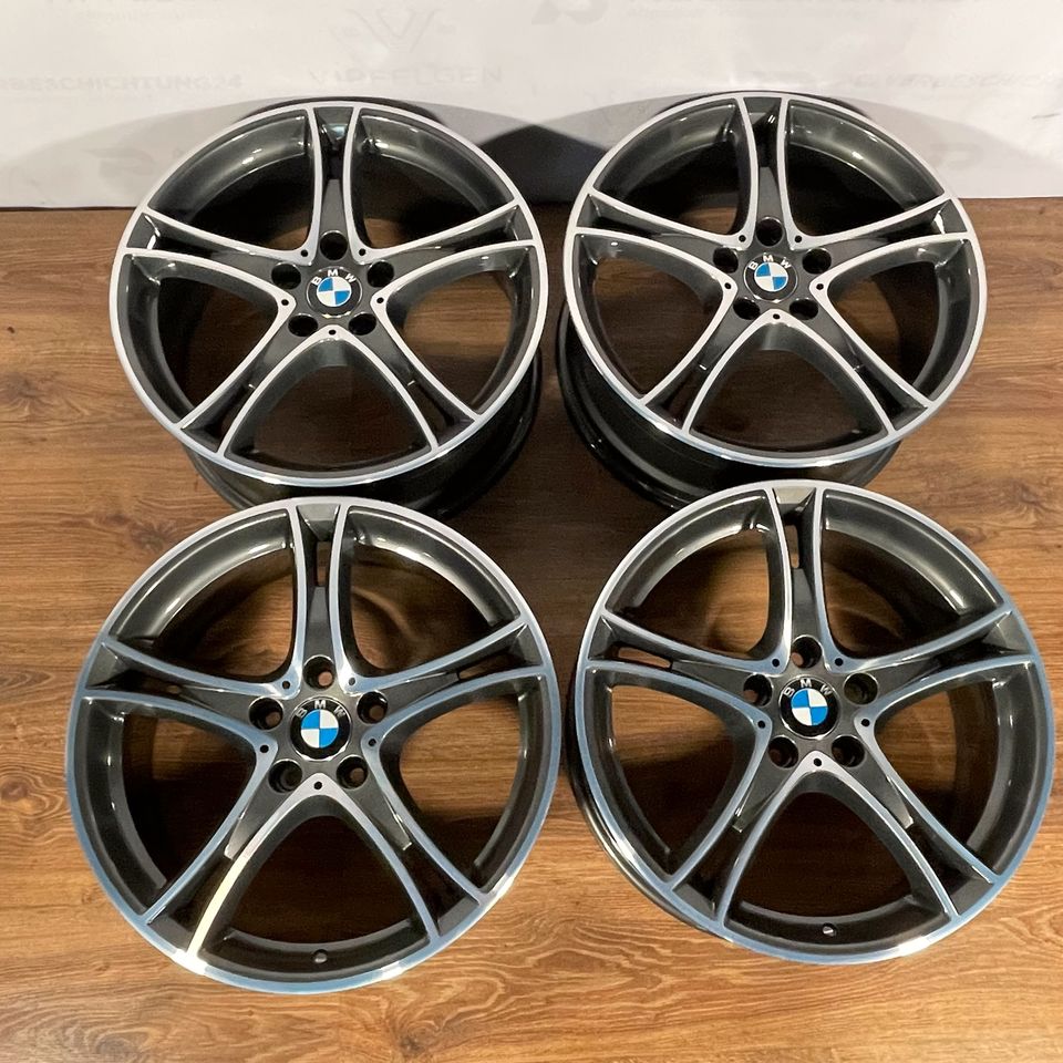 Originale 19 Zoll BMW 1er F20 F21 Styling 361 Alufelgen Felgen Leichtmetallfelgen AB anthrazit mit glanzgedrehter Front (weitere Farben möglich)