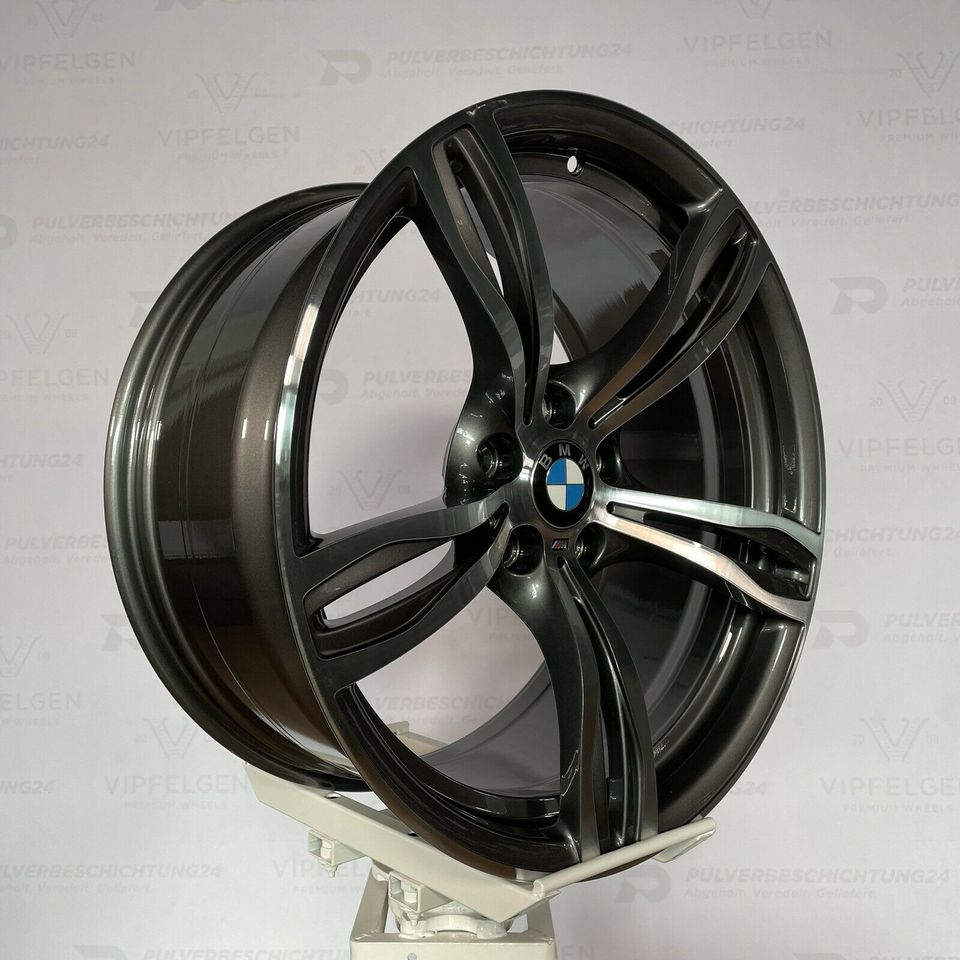 Originale 20 Zoll BMW Styling 343 M Doppelspeiche M5 F10 Leichtmetallfelgen Alufelgen Felgen (weitere Farben möglich)