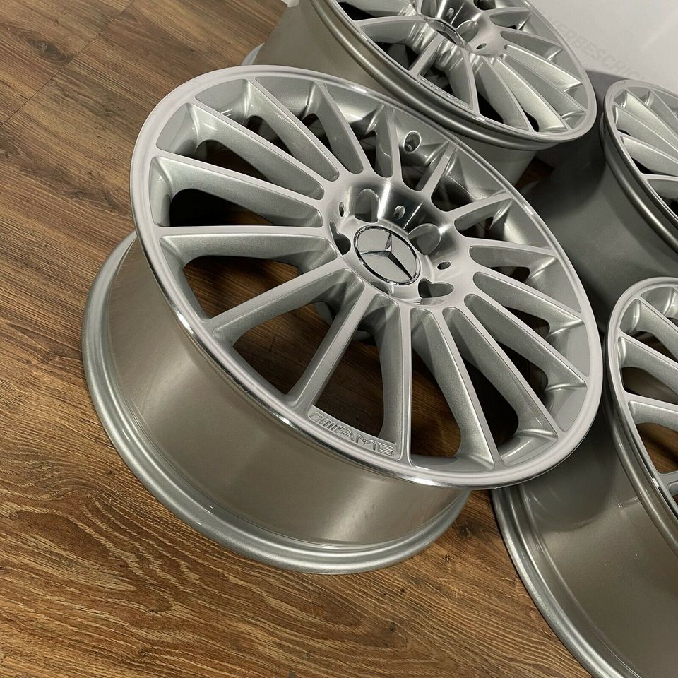 Original 22 pouces Audi Q7 4M S-Line Falx Jantes en alliage léger Jantes noires