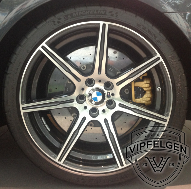 Satz 20" BMW Styling 601 M Doppelspeiche M5 F10 Sommerräder Kompletträder 