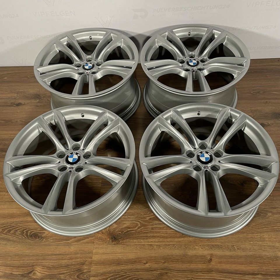 Originale 20 Zoll BMW 7er F01 F02 Styling M303 M-Paket Alufelgen Felgen Leichtmetallfelgen silber glänzend (weitere Farben möglich)