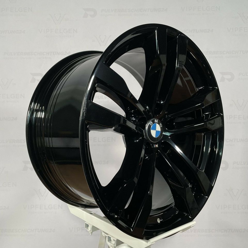 Sada 20" kol z lehké slitiny BMW Styling 469 M s dvojitými paprsky X6 F16 Ráfky 