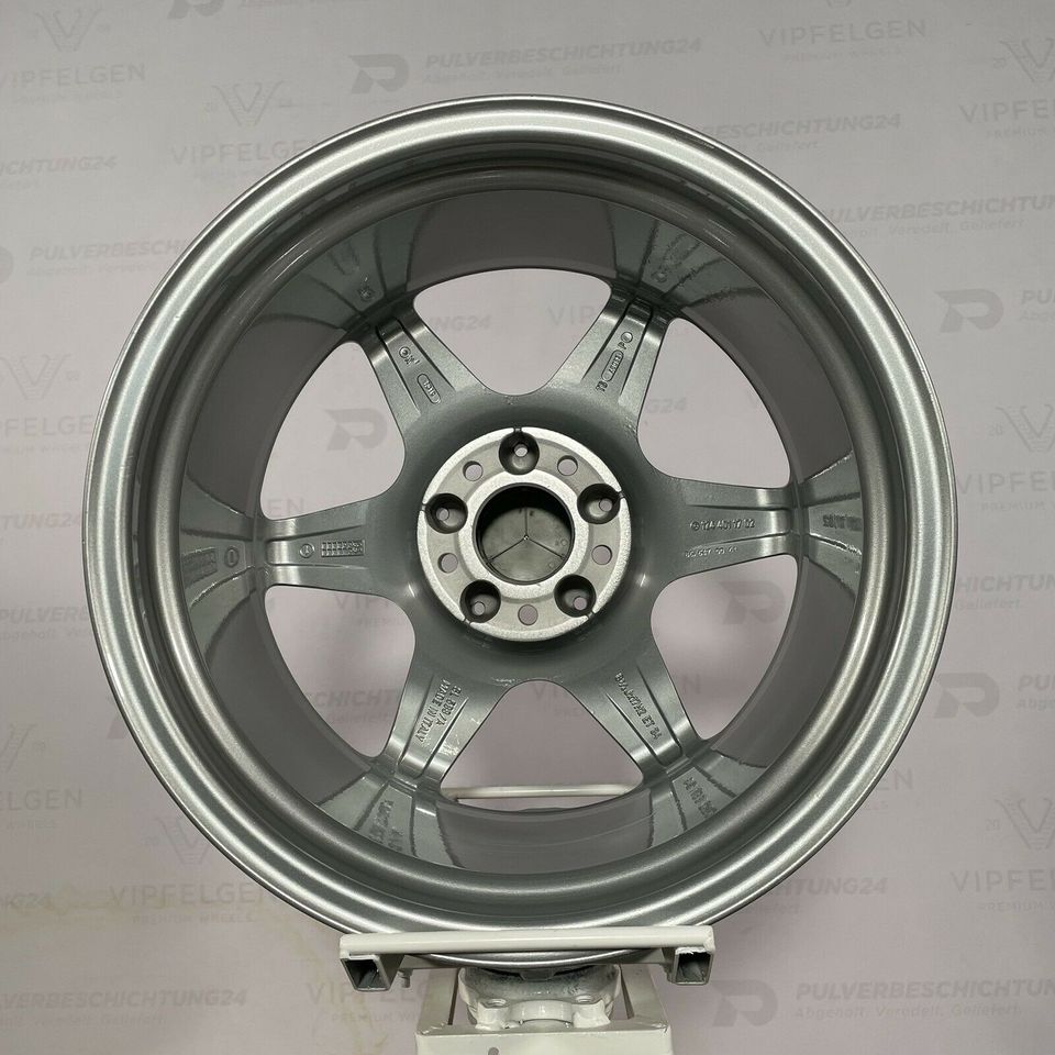 Originale 17 Zoll Mercedes W124 E-Klasse EVO Ceginus Alufelgen Felgen Leichtmetallfelgen silber glanzgedreht (weitere Farben möglich)