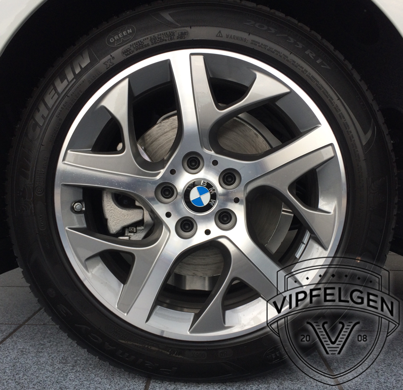 Satz 17" BMW Styling 480 Y-Speiche 2er Active Tourer F45 F46 Alufelgen Felgen 