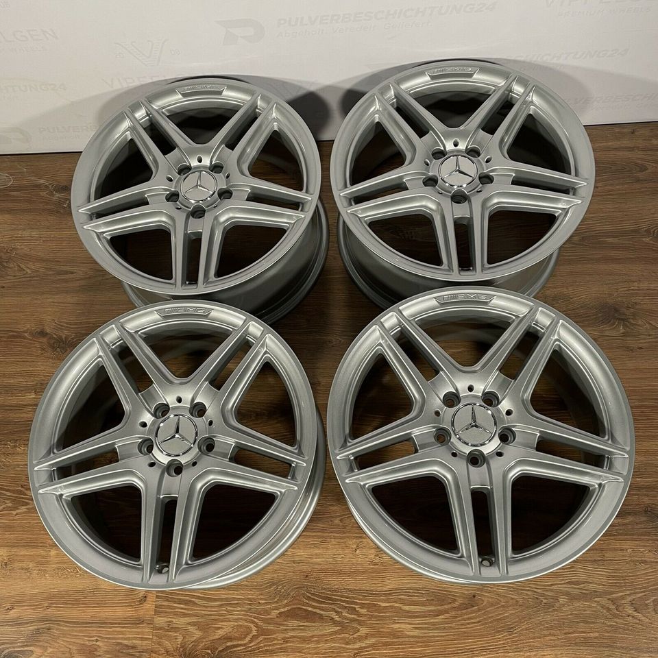 Оригинальные 16-дюймовые легкосплавные диски AMG Mercedes S-Class W126 C126 OZ Диски легкосплавные серебристые