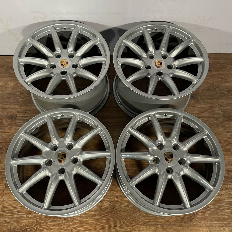 Originale 19 Zoll Porsche 911 997 C2 Carrera Sport Rad Alufelgen Felgen Leichtmetallfelgen silber glänzend (weitere Farben möglich)