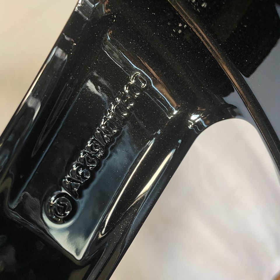 Originale 19 Zoll Mercedes V-Klasse W639 Vito Viano Alufelgen Felgen Leichtmetallfelgen schwarz mit glanzgedrehter Front (weitere Farben möglich)