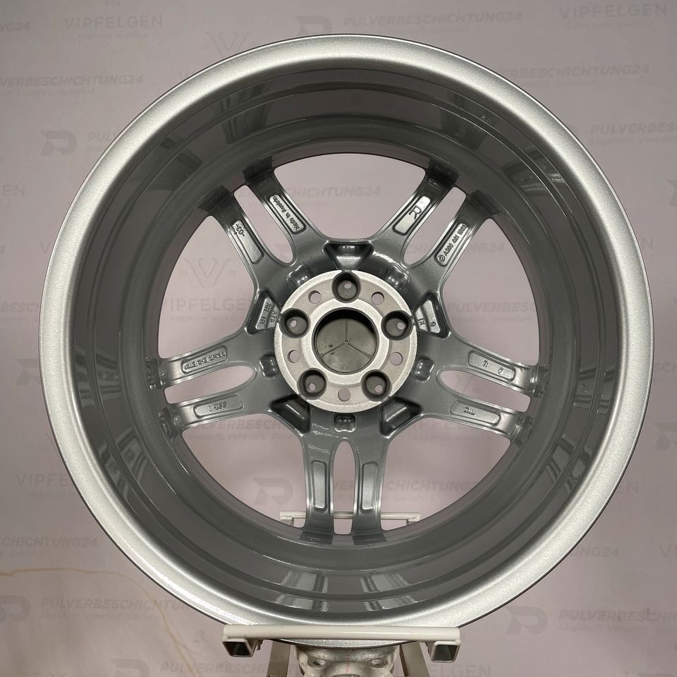 Originale 18 Zoll Mercedes SLK R171 AMG Styling 4 Alufelgen Felgen Leichtmetallfelgen silber glänzend (weitere Farben möglich)