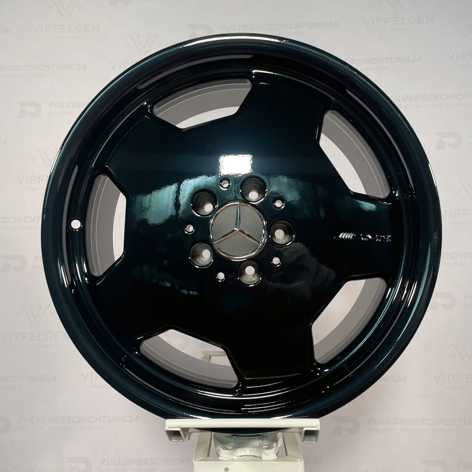 Originale 18 Zoll AMG Mercedes SL R129 Styling 2 II Alufelgen Felgen Leichtmetallfelgen schwarz glänzend (weitere Farben möglich)