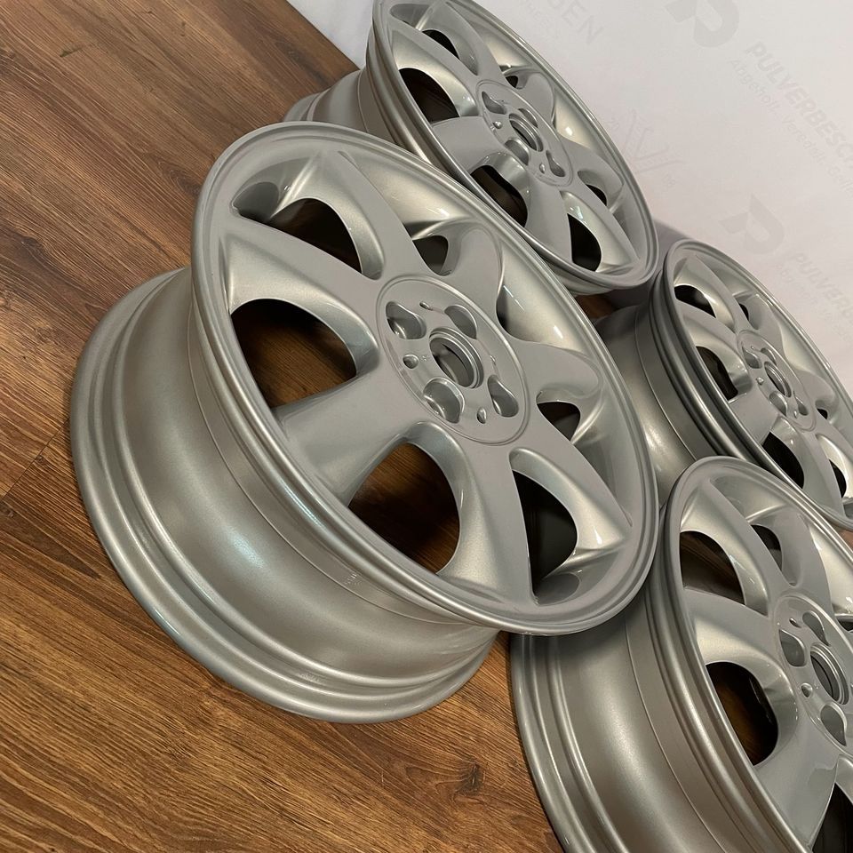 Originale 16 Zoll Mini One Cooper R50 R52 R53 R56 R57 94 Alufelgen Leichtmetallfelgen silber (weitere Farben möglich)